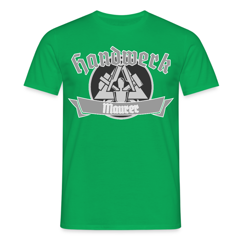 Unisex T-Shirt "Maurer" Kelly Green Männer T-Shirt {{ color }}