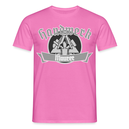 Unisex T-Shirt "Maurer" Pink Männer T-Shirt {{ color }}