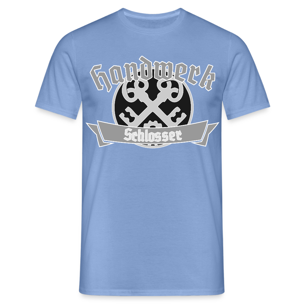 Unisex T-Shirt "Schlosser" carolina blue Männer T-Shirt {{ color }}