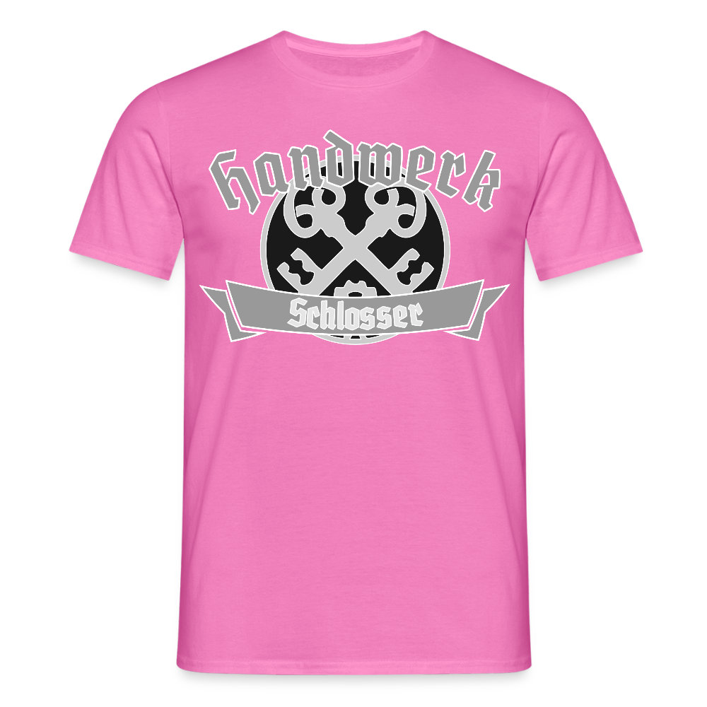 Unisex T-Shirt "Schlosser" Pink Männer T-Shirt {{ color }}