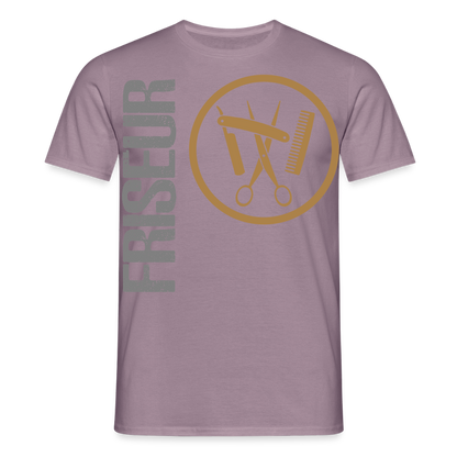 Unisex T-Shirt "Friseur" Lilagrau Männer T-Shirt {{ color }}