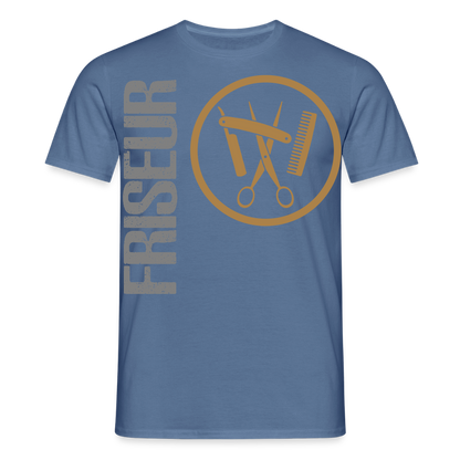 Unisex T-Shirt "Friseur" Taubenblau Männer T-Shirt {{ color }}