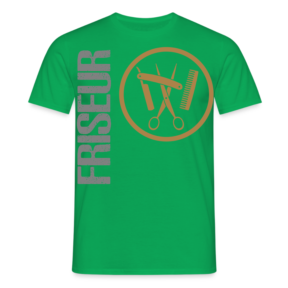 Unisex T-Shirt "Friseur" Kelly Green Männer T-Shirt {{ color }}