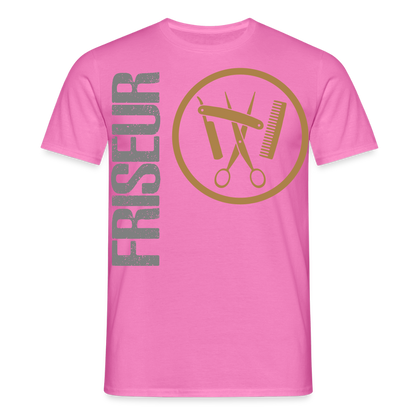 Unisex T-Shirt "Friseur" Pink Männer T-Shirt {{ color }}