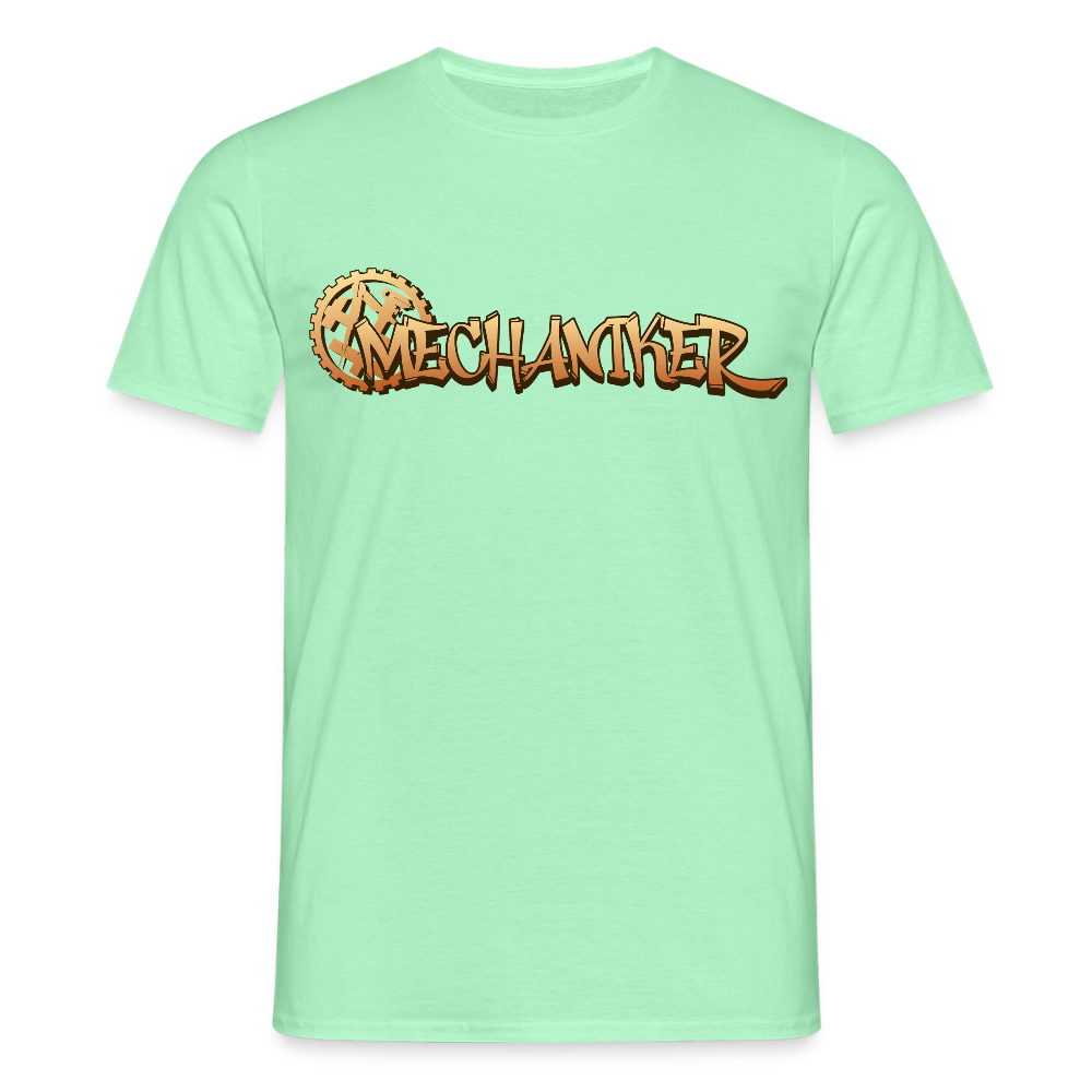 Unisex T-Shirt "Mechaniker" Mintgrün Männer T-Shirt {{ color }}