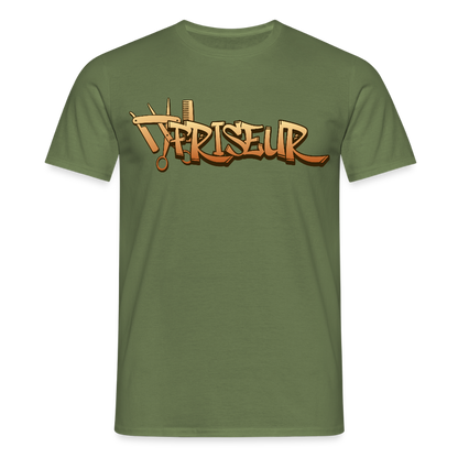Unisex T-Shirt "Friseur" Militärgrün Männer T-Shirt {{ color }}