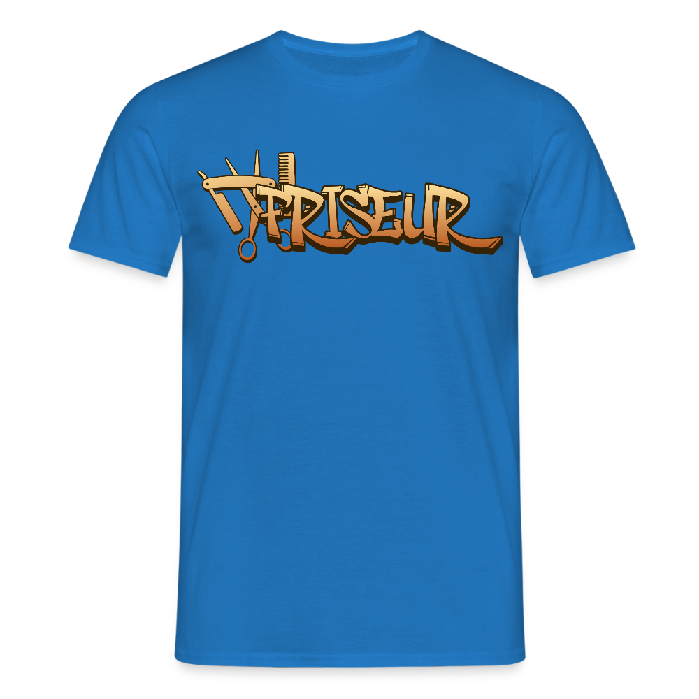 Unisex T-Shirt "Friseur" Royalblau Männer T-Shirt {{ color }}