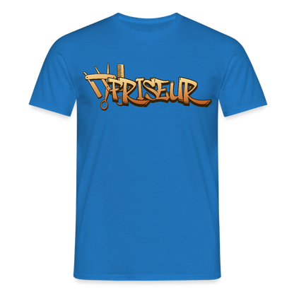 Unisex T-Shirt "Friseur" Royalblau Männer T-Shirt {{ color }}