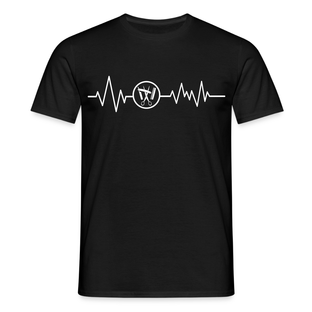 Unisex T-Shirt "Friseur" Schwarz Männer T-Shirt {{ color }}