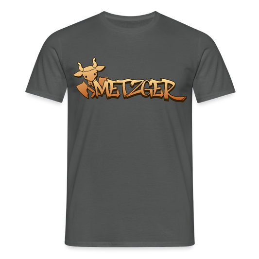 Unisex T-Shirt "Metzger" Anthrazit Männer T-Shirt {{ color }}