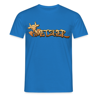 Unisex T-Shirt "Metzger" Royalblau Männer T-Shirt {{ color }}