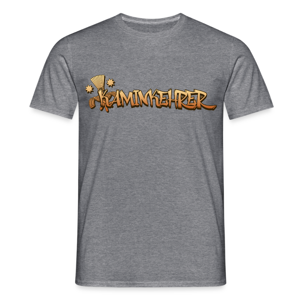 Unisex T-Shirt "Kaminkehrer" Graphit meliert Männer T-Shirt {{ color }}