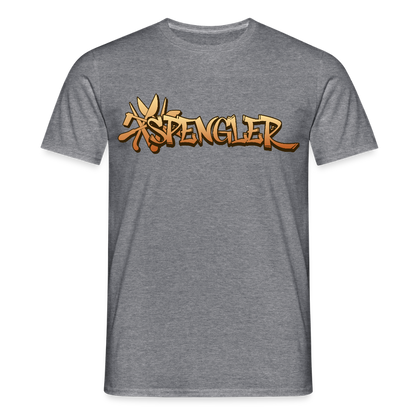 Unisex T-Shirt "Spengler" Graphit meliert Männer T-Shirt {{ color }}