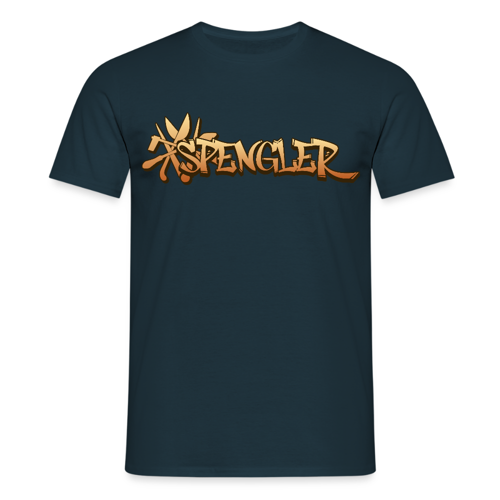 Unisex T-Shirt "Spengler" Navy Männer T-Shirt {{ color }}