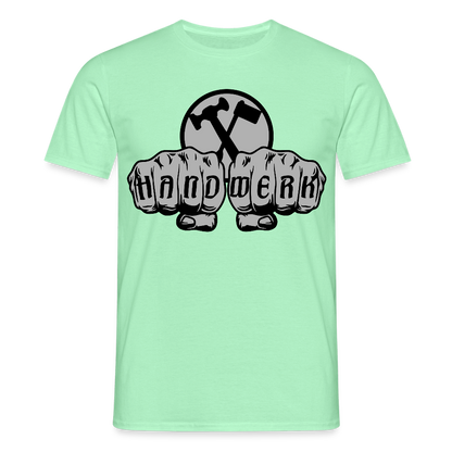 Unisex T-Shirt "Installateur" Mintgrün Männer T-Shirt {{ color }}