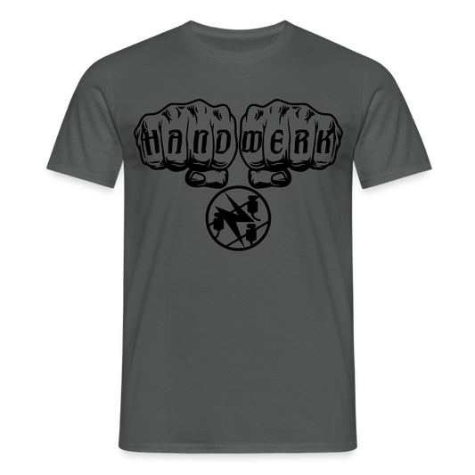 Unisex T-Shirt "Elektriker" Anthrazit Männer T-Shirt {{ color }}