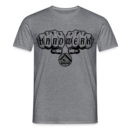 Unisex T-Shirt "Parkettleger" Graphit meliert Männer T-Shirt {{ color }}
