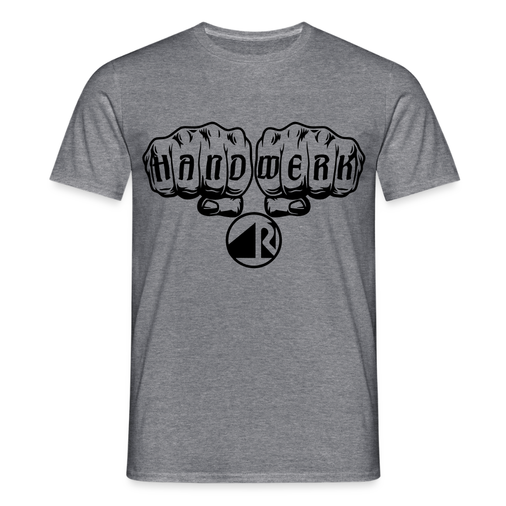 Unisex T-Shirt "Raumausstatter" Graphit meliert Männer T-Shirt {{ color }}