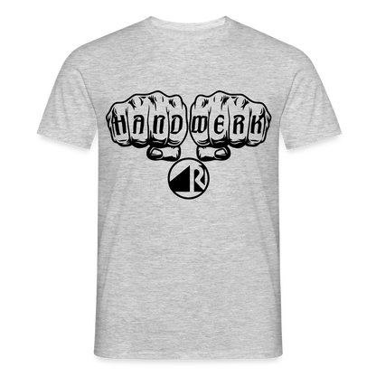 Unisex T-Shirt "Raumausstatter" Grau meliert Männer T-Shirt {{ color }}