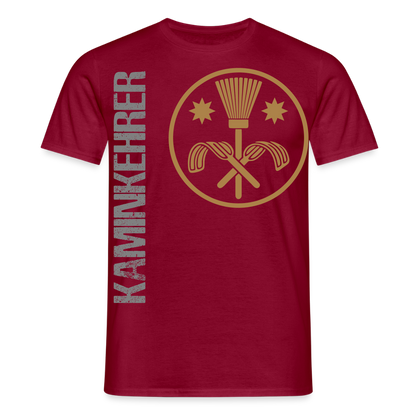 Unisex T-Shirt "Kaminkehrer" Ziegelrot Männer T-Shirt {{ color }}