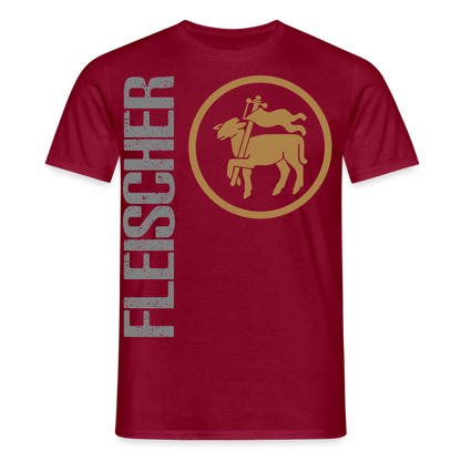 Unisex T-Shirt "Fleischer" Ziegelrot Männer T-Shirt {{ color }}