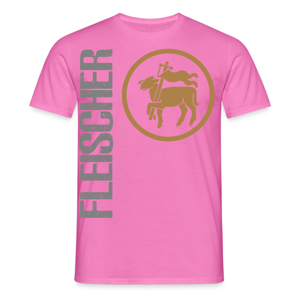 Unisex T-Shirt "Fleischer" Pink Männer T-Shirt {{ color }}