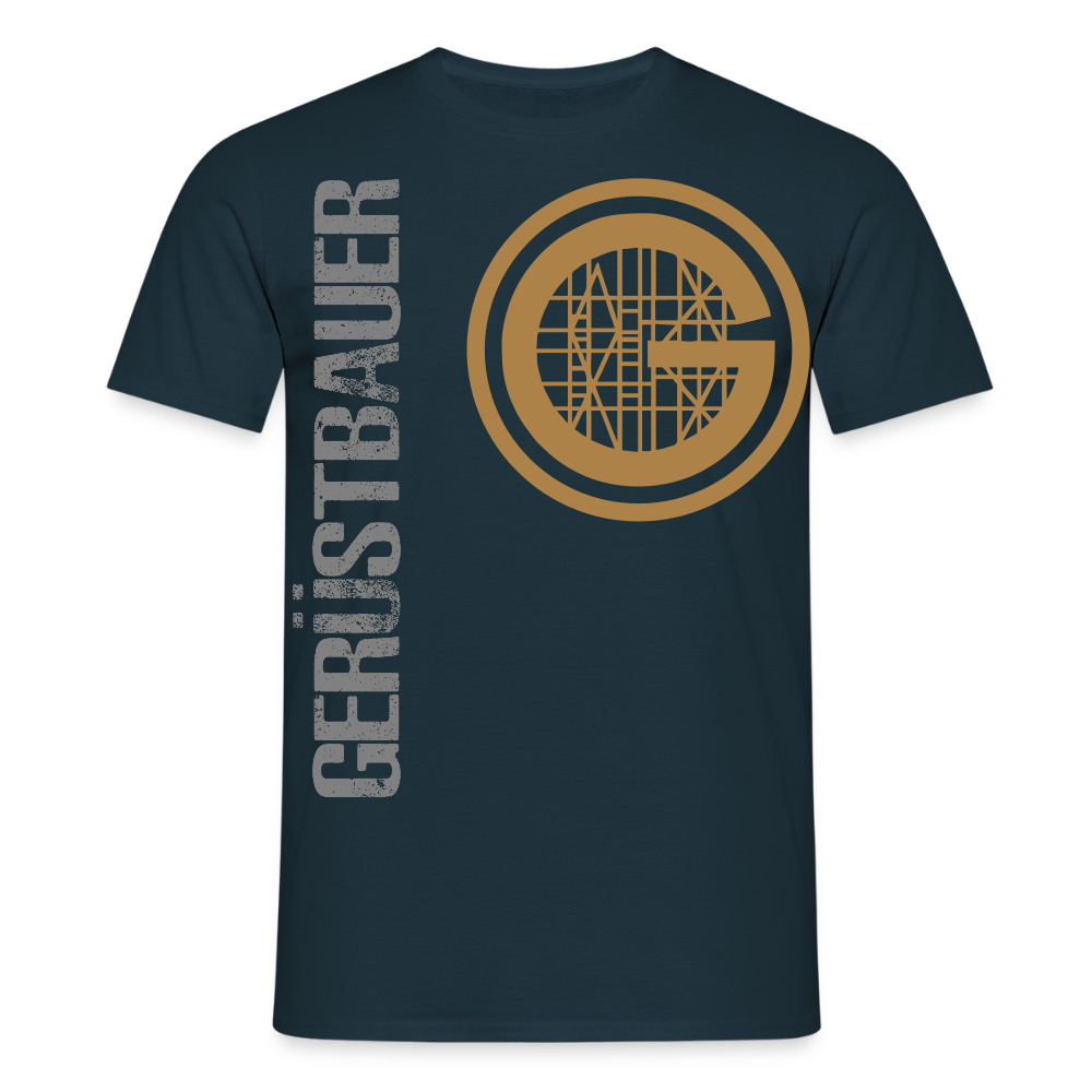 Unisex T-Shirt "Gerüstbauer" Navy Männer T-Shirt {{ color }}