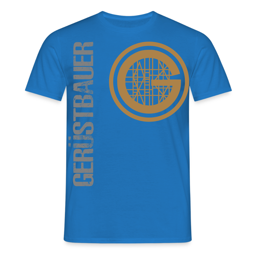 Unisex T-Shirt "Gerüstbauer" Royalblau Männer T-Shirt {{ color }}
