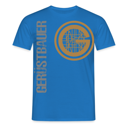 Unisex T-Shirt "Gerüstbauer" Royalblau Männer T-Shirt {{ color }}