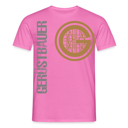 Unisex T-Shirt "Gerüstbauer" Pink Männer T-Shirt {{ color }}