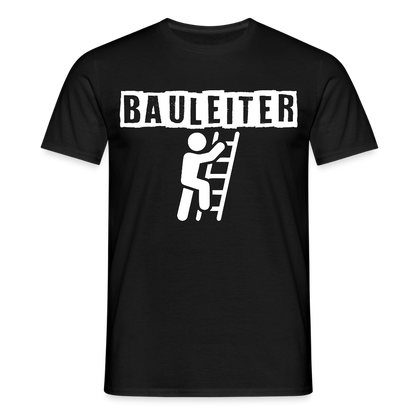 Unisex T-Shirt "Bauleiter" Schwarz Männer T-Shirt {{ color }}