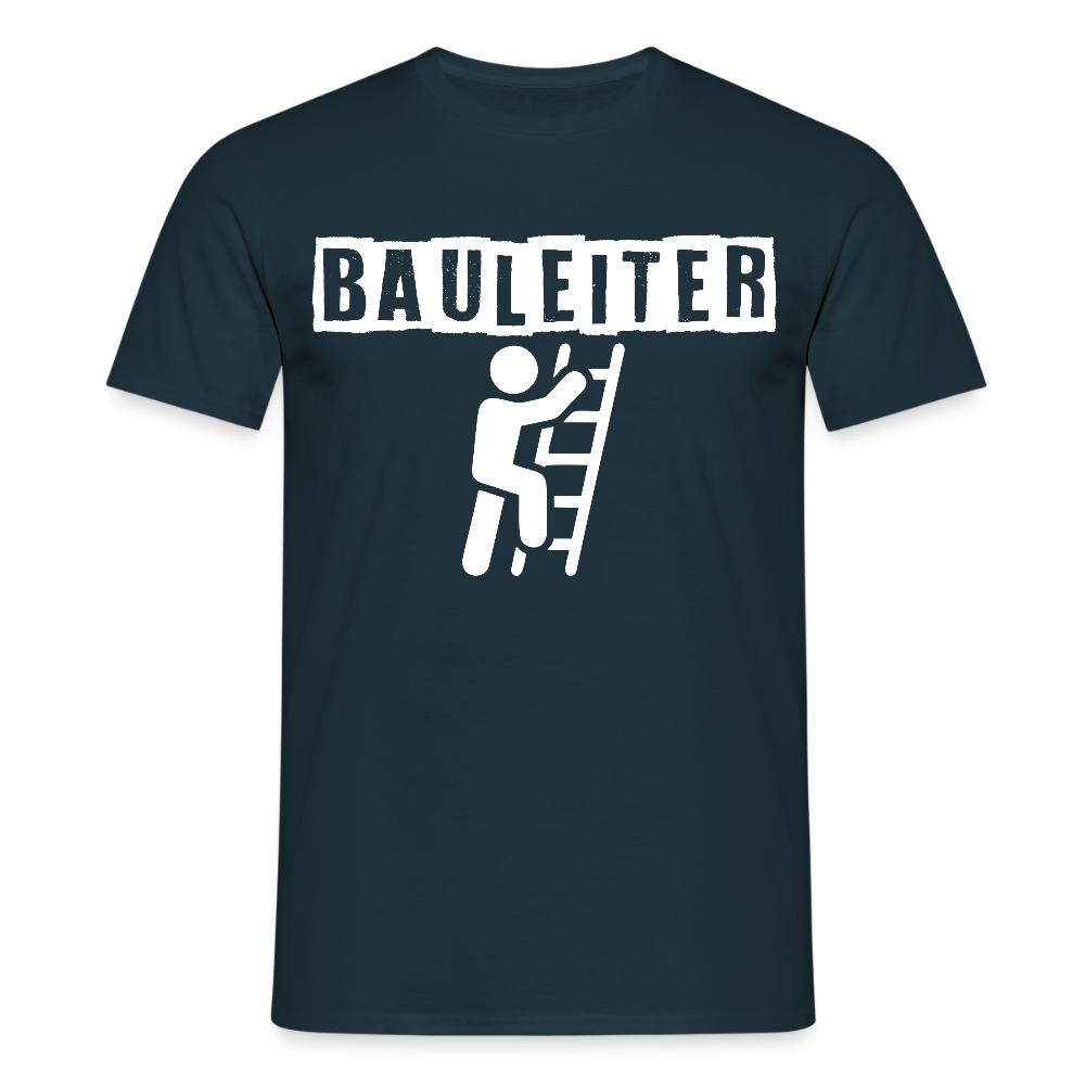Unisex T-Shirt "Bauleiter" Navy Männer T-Shirt {{ color }}