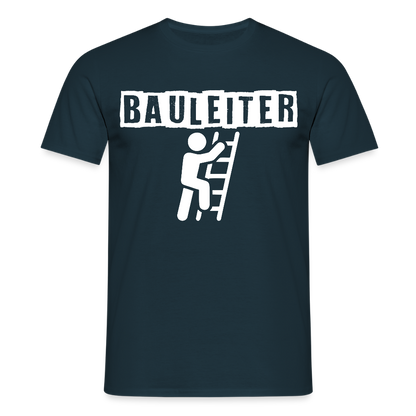 Unisex T-Shirt "Bauleiter" Navy Männer T-Shirt {{ color }}
