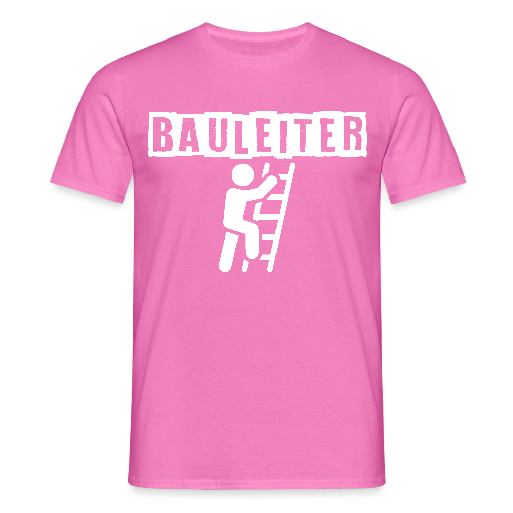Unisex T-Shirt "Bauleiter" Pink Männer T-Shirt {{ color }}