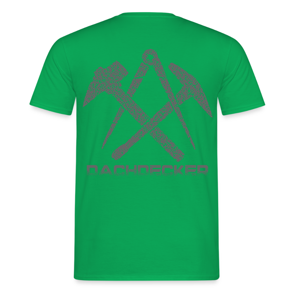 Unisex T-Shirt "Dachdecker" Kelly Green Männer T-Shirt {{ color }}