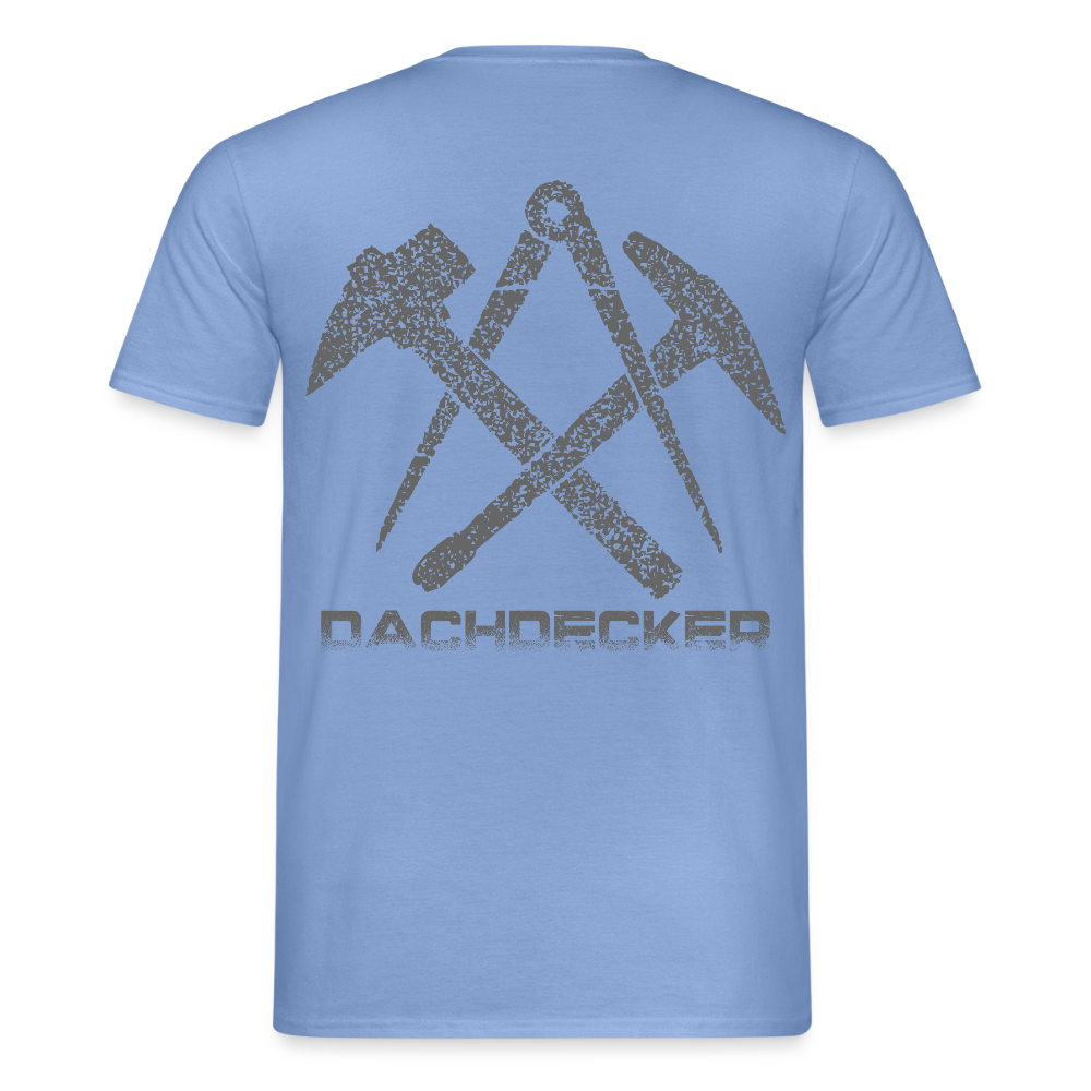 Unisex T-Shirt "Dachdecker" carolina blue Männer T-Shirt {{ color }}