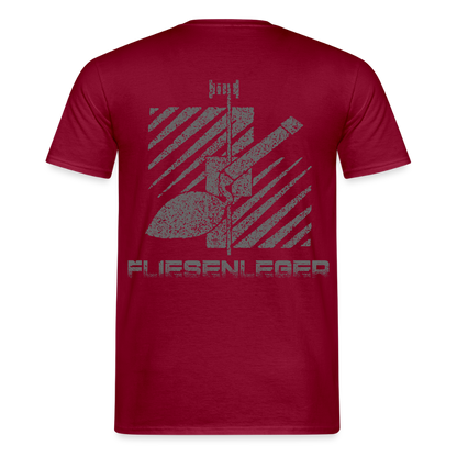 Unisex T-Shirt "Fliesenleger" Ziegelrot Männer T-Shirt {{ color }}