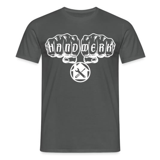 Unisex T-Shirt "Hausmeister" Anthrazit Männer T-Shirt {{ color }}