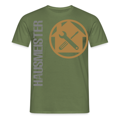 Unisex T-Shirt "Hausmeister" Militärgrün Männer T-Shirt {{ color }}