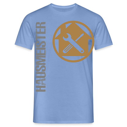 Unisex T-Shirt "Hausmeister" carolina blue Männer T-Shirt {{ color }}