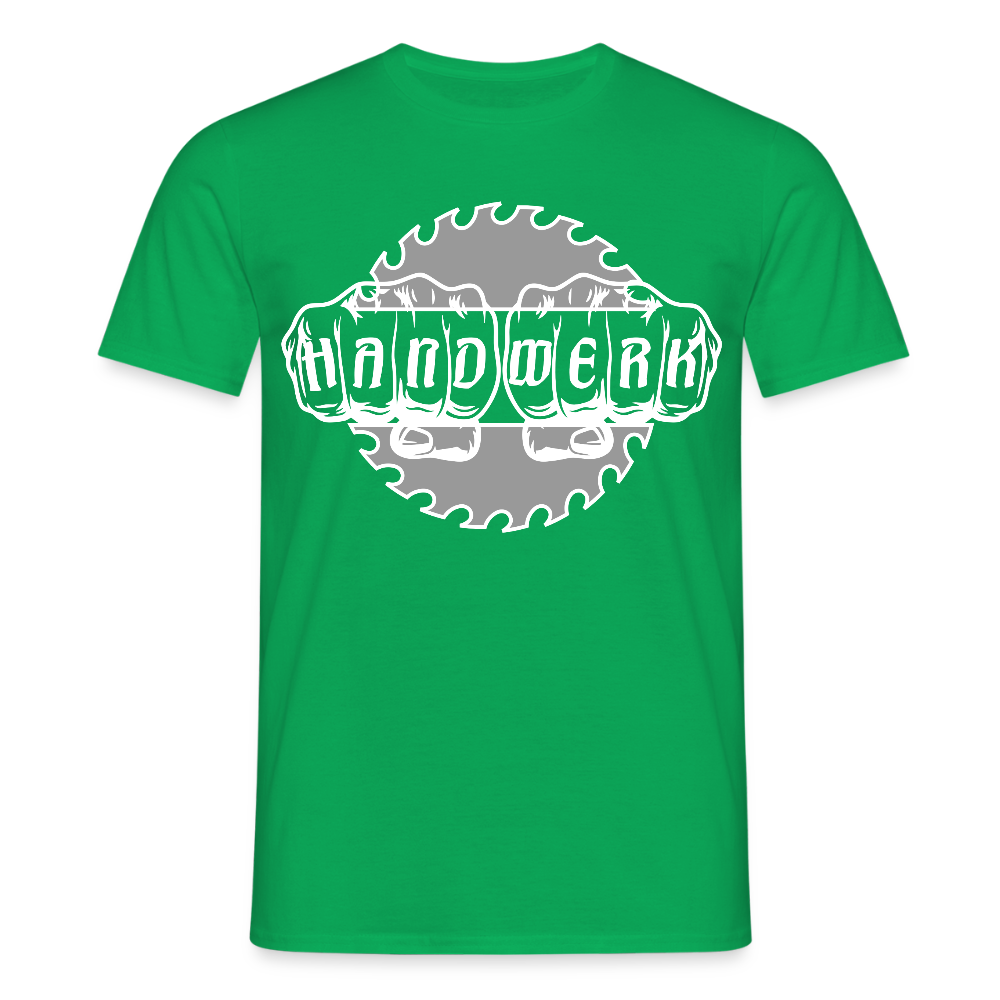 Unisex T-Shirt "Handwerk-SB" Kelly Green Männer T-Shirt {{ color }}