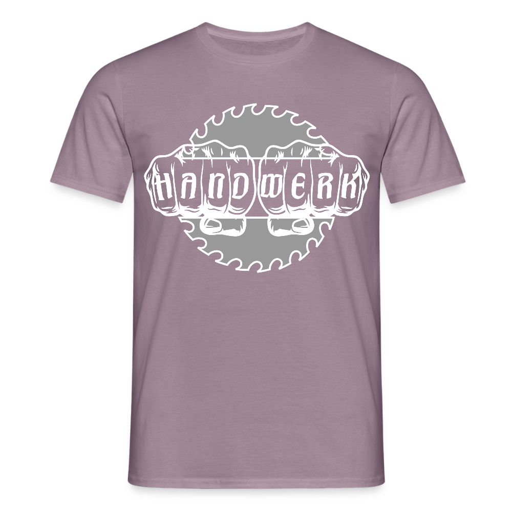 Unisex T-Shirt "Handwerk-SB" Lilagrau Männer T-Shirt {{ color }}