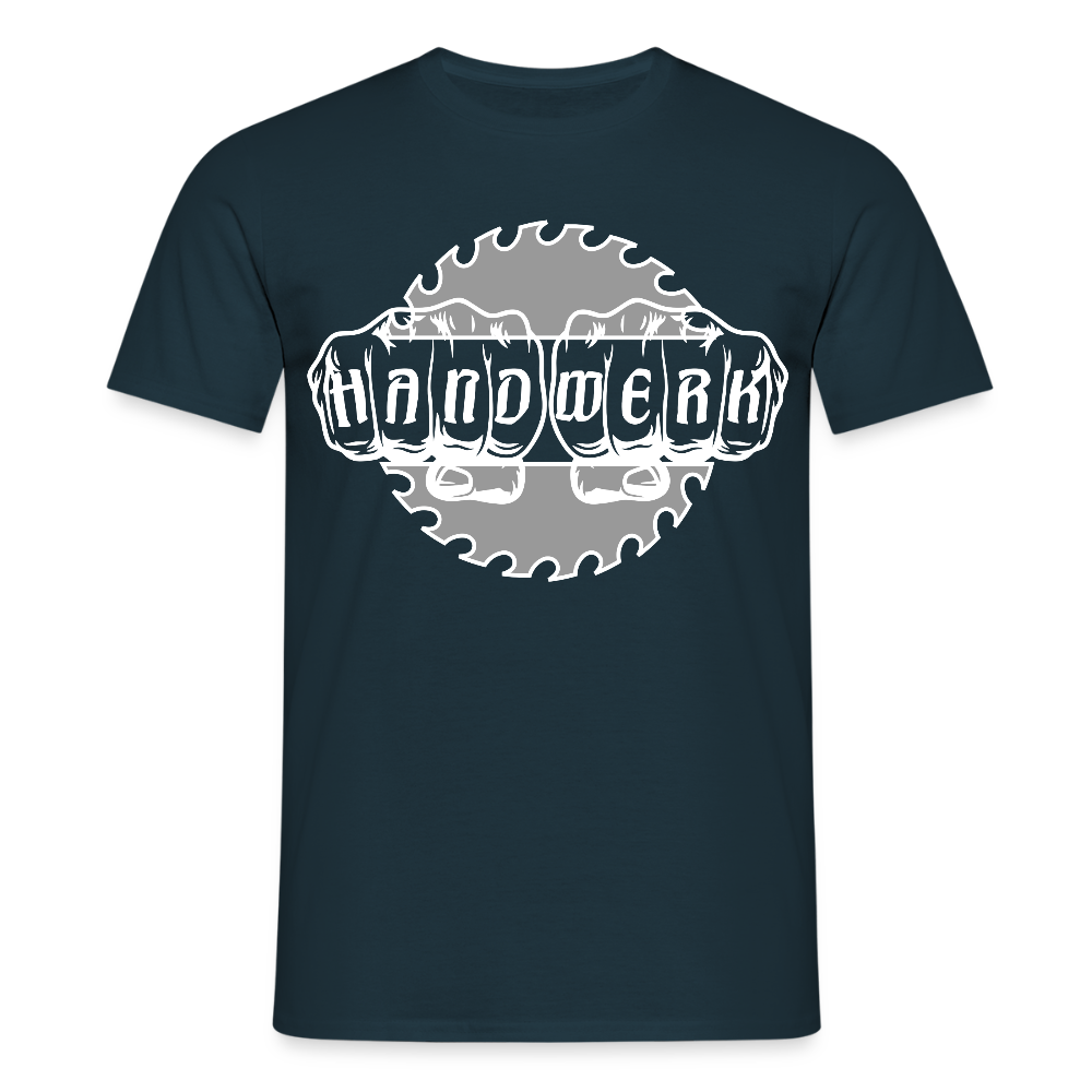 Unisex T-Shirt "Handwerk-SB" Navy Männer T-Shirt {{ color }}