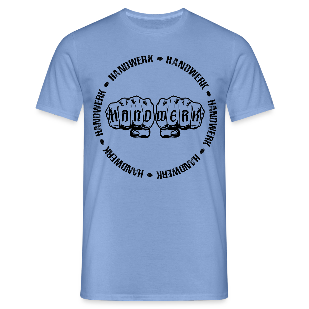 Unisex T-Shirt "Handwerk-Handwerk" carolina blue Männer T-Shirt {{ color }}