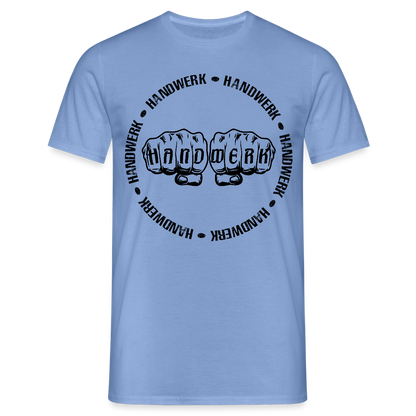 Unisex T-Shirt "Handwerk-Handwerk" carolina blue Männer T-Shirt {{ color }}