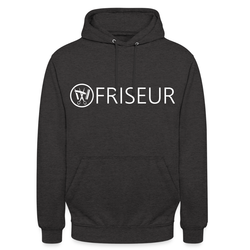 Unisex Hoodie "Friseur" Anthrazit Unisex Hoodie {{ color }}