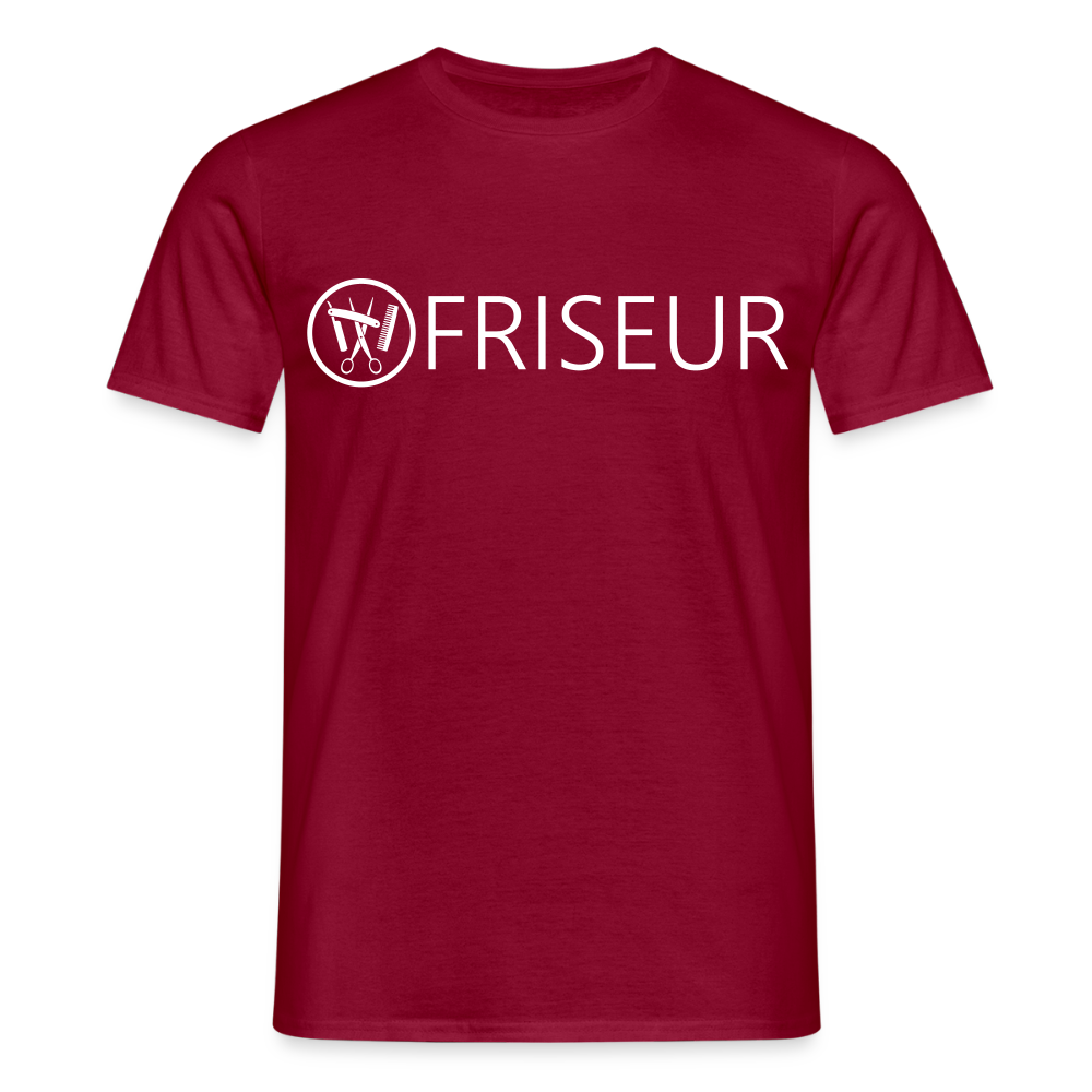 Unisex T-Shirt "Friseur" Ziegelrot Männer T-Shirt {{ color }}