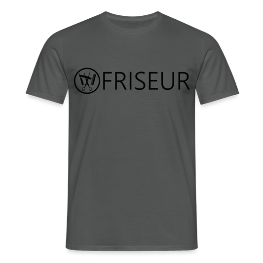 Unisex T-Shirt "Friseur" Anthrazit Männer T-Shirt {{ color }}