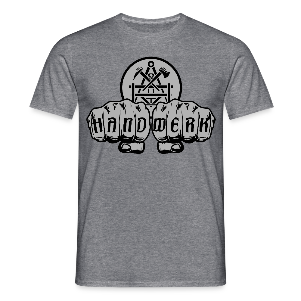 Unisex T-Shirt "Betonbauer" Graphit meliert Männer T-Shirt {{ color }}