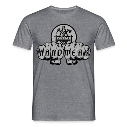 Unisex T-Shirt "Betonbauer" Graphit meliert Männer T-Shirt {{ color }}